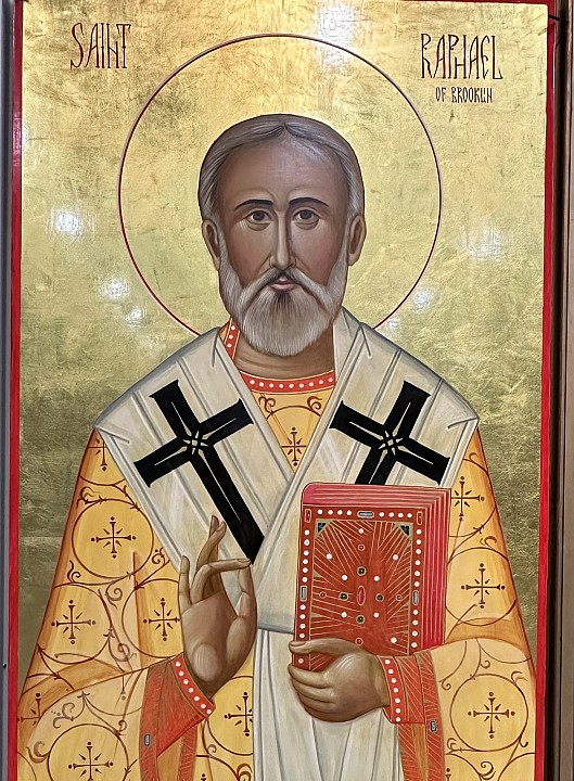 New Icon of Saint Raphael of Brooklyn
